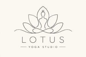 singlelineartlogolotus